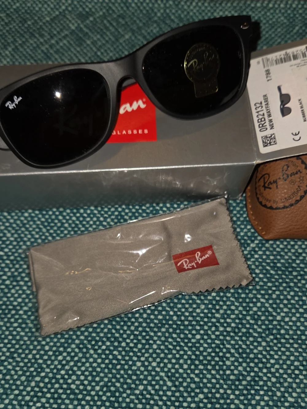 Ray-Ban Black Sunglasses with Dark Lenses